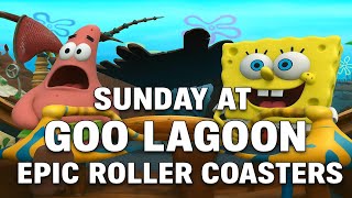 Sunday at Goo Lagoon | Epic Roller Coasters | 360° VR, Gameplay, No Commentary, 8K