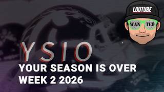 YSIO YOUR SEASON IS OVER WEEK 1 2026 COLLEGE FOOTBALL RECAP