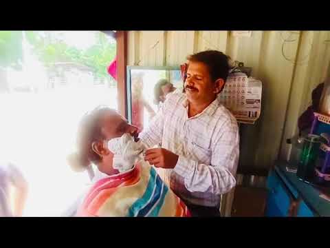 Clean shaven: How to shave your face on rod trip, khatu Shyam G pedal Yatra #khatu #shyam #barber