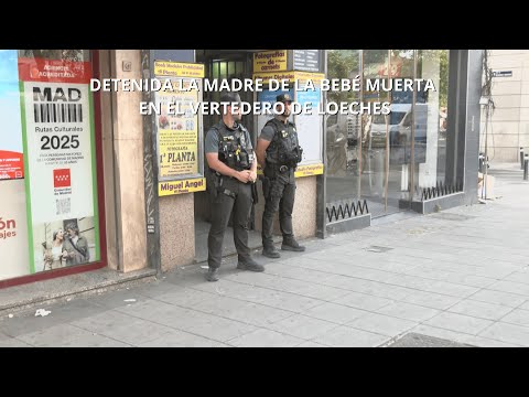 Detenida la madre de la bebé encontrada muerta en el vertedero de Loeches