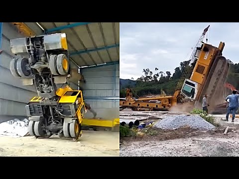 Heavy Equipment Super Fails Compilation | MOBILE EXPERIENCE #008
