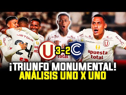 ¡SACÓ LA GARRA! El UNO X UNO del UNIVERSITARIO 3-2 CIENCIANO | ANDY POLO | ANÁLISIS