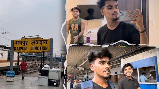 Travel To Raipur 🚇 || First Time Trevel To Raipur | RohitRajVlogs || With SinuRox