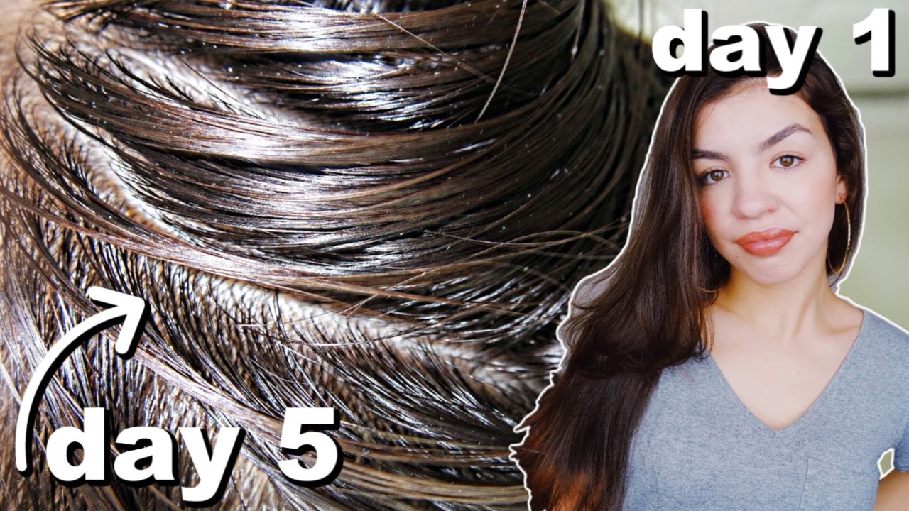 I didn't wash my hair for one week! - Audrey Victoria