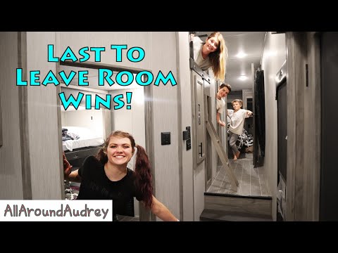 Last To Leave Their Room In RV Trailer Wins