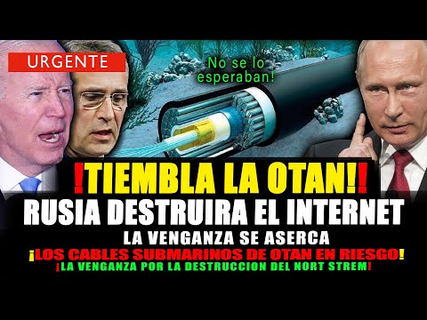 ULTIMO. MIEDO EN LA OTAN ¡RUSIA DESTRUIR4 EL INTERNET! PUTIN LOS HARÁ PAGAR