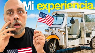 Mi Experiencia HABLANDO INGLES por Primera Vez  🏍️ VIVIENDOENLACALLE en TUKTUK