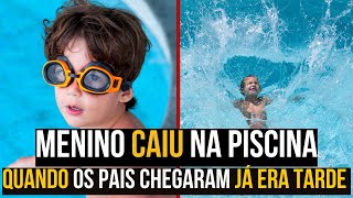 MENINO CAI NA PISCINA, E O QUE ACONTECEU DEIXOU O MUNDO EM CHOQUE