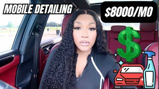 $8000 A Month Washing Cars
