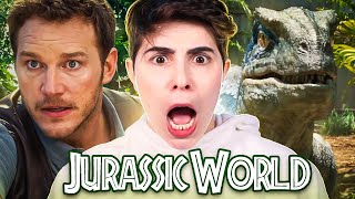 O primeiro filme de Jurassic World é INSANO!!!
