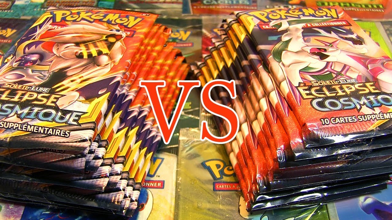VICTOIRE ÉCRASANTE ! OUVERTURE VS DE 18 BOOSTERS POKEMON SL12 ECLIPSE COSMIQUE !