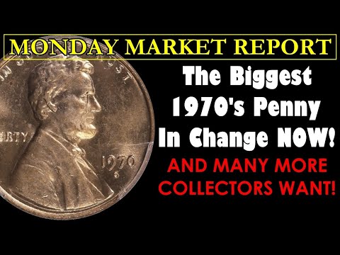 MULTIPLE $2,000+ BANGERS! 1970's Lincoln Cents Issue BIG Opportunity! MONDAY MARKET REPORT