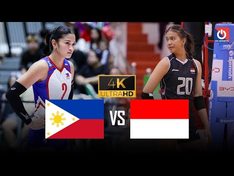 Full 4K | PHILIPPINES vs INDONESIA | Fifi Sharma vs. Shella Bernadetha so tài phụ công
