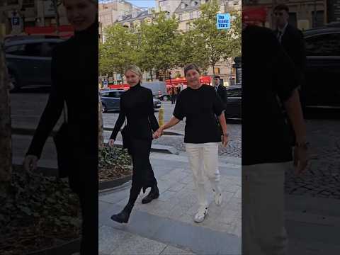 Ellen DeGeneres with his wife Portia de Rossi in Paris ✨♥️ #ellendegeneres #portiaderossi