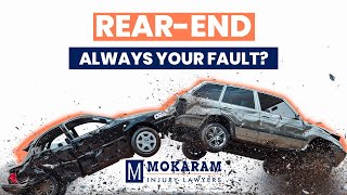 Is a Rear-End Accident Always Your Fault?