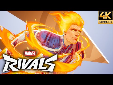 Marvel Rivals - Human Torch Full Game Gameplay (4K 60FPS)