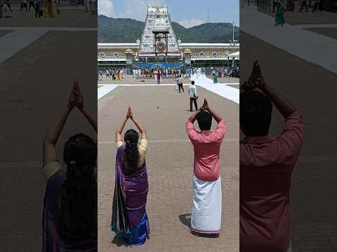 Srinivasa Govinda🙏 #tirumala #tirupathi #balaji #shorts #love #reels