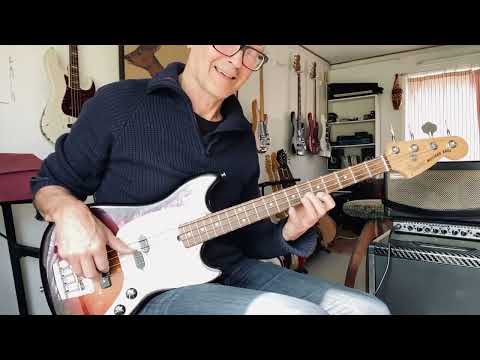 C7 mixolydian scale BASS exercise/lick