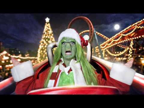 Vado al CHRISTMAS WORLD vestita da GRINCH