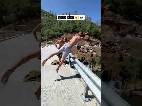 Which way? #adventuresports #cliffjump #nature #funny #cliffjumping #water #extremesports #travel