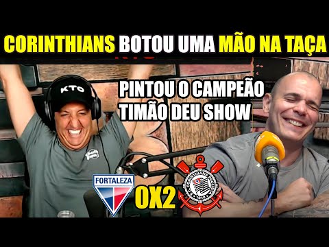 O CAMPEÃO VOLTOU ! CORINTHIANS ESTRAÇALHA O FORTALEZA PELA SULAMERICANA FORTALEZA 0X2 CORINTHIANS