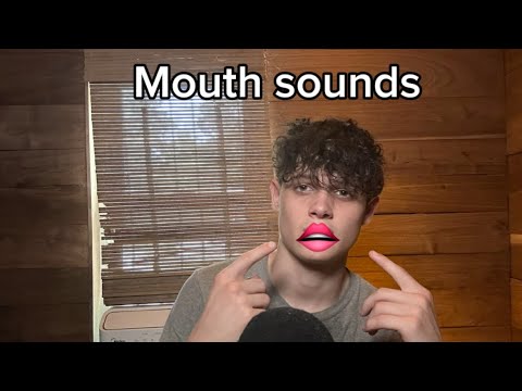 ASMR mouth sounds the microphone works