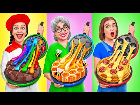 Me vs Grandma Cooking Challenge | Funny Kitchen Hacks by Mega DO Challenge