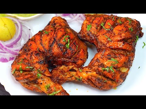MY HOMESTYLE TANDOORI CHICKEN RECIPE (Step By Step Guide | How To Make Tandoori Chicken At Home