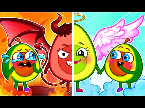 Angel or Demon Mommy? 😇😈  + More Funny Stories for Kids 😇 Pit & Penny Tales
