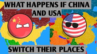 CountryBalls - Omg😱 - What Happens If China And USA Switch Their Places??🤔