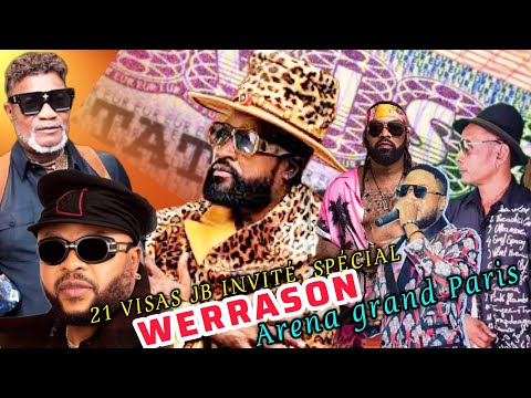 🔥WERRASON PHÉNOMÈNE 21 VISA LOBESO + OLOMIDE HUMILIÉ JB MPIANA INVITÉ ARENA GD PARIS