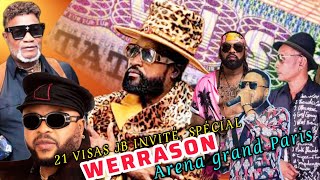 🔥WERRASON PHÉNOMÈNE 21 VISA LOBESO + OLOMIDE HUMILIÉ JB MPIANA INVITÉ ARENA GD PARIS