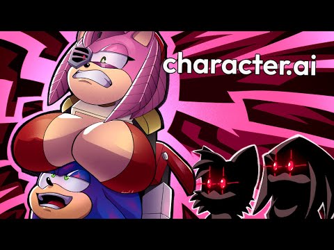 SONIC GOES ON CHARACTER AI! EPISODE 1 SUS BOTS!