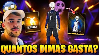 🚀BLUELOCK! TOKEN ROYALE 💚 FREE FIRE EMULADOR 💚🚀#short  #garenaff #crianças #freefire
