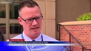SEMANA VIOLENTA EN LA CIUDAD DE ST PAUL