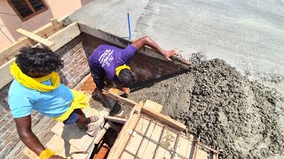 Reinforced Concrete_Building Roof Rcc Design Staircase Concrete with Cement Mixer|Staircase Design