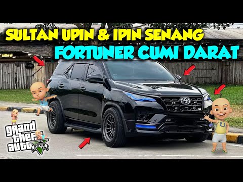 Sultan Upin Ipin Modif Balap Fortuner Legender Cumi Balap Mantap Jaya! - GTA 5 MOD UPIN & IPIN