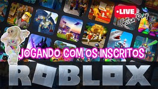 JOGANDO AO VIVO COM OS INSCRITOS  - ROBLOX - LIVE VERTICAL #live #roblox #robloxlive