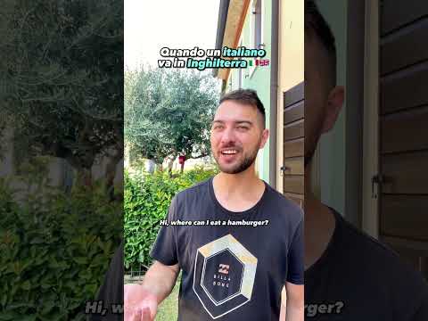 Uno straniero in Italia VS un italiano in Inghilterra🤣🇬🇧🇮🇹 #ingleseperitaliani #coppia #inglese