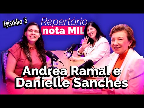 Repertório Nota Mil - Andrea Ramal e Danielle Sanches - IA na educação/ comunicação / tecnologia