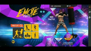 Free Fire | New Emote Party Event | Get New Emote under 300 Diamonds 🤩🤩🤩 #Shorts