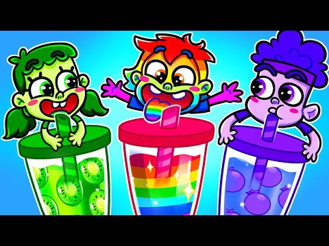 Yummy Rainbow Juice Song 🌈 | Colors Song | Family Time Songs by Chaka Kids