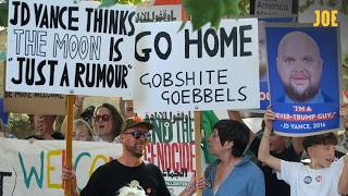 JD Vance's holiday ruined by furious Brits