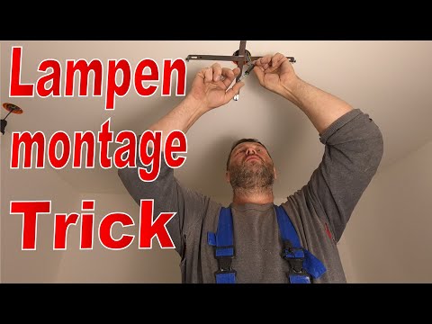 Elektroinstallation auf der Baustelle👍 Tipps bei der Lampen Montage 👍😊