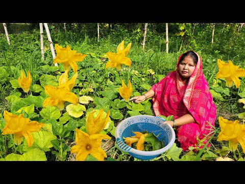 कद्दू के चार पत्ते से बनाए पूरे परिवार के लिए लाजवाब सभी Kaddu ke Patte ki Sabji / Pumpkin Sabji