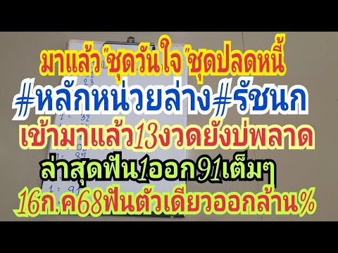 มาแล้ว"ชุดวัดใจ"ชุดปลดหนี้ล่างหางเดียว"เข้ามาแล้ว13งวดติด16ก .ค รีบหาซื้อก่อนอั้น