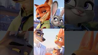 Which love story feels more healing-Nick and Judy, or Mr. Wolf and Diane?#shorts