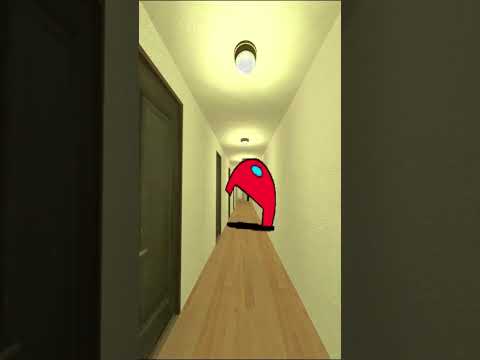 Amogus Chasing me In liminal Hotel Gmod