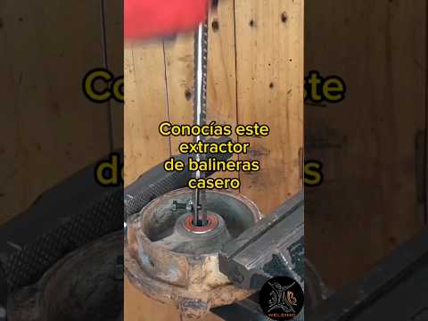Extractor de balineras casero #tips #welding #comosehace #welder #gatedesign #soldadura #tutorial