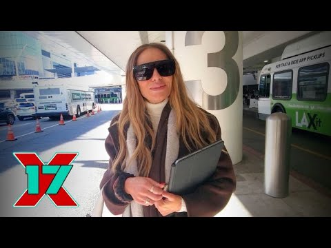 Dorit Kemsley Shares Holiday Plans And New Year's Resolutions At LAX